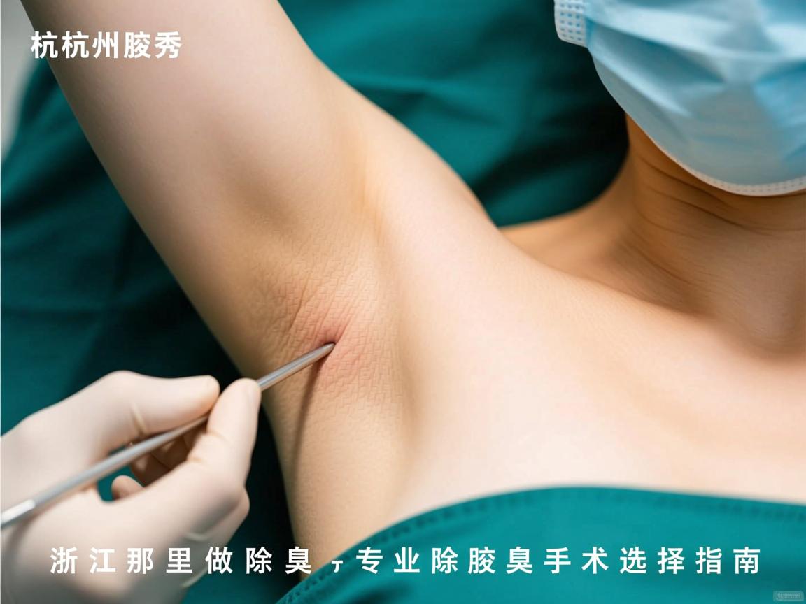 杭州腋秀解析，在浙江那里做除腋臭手术比较好，专业除腋臭手术选择指南