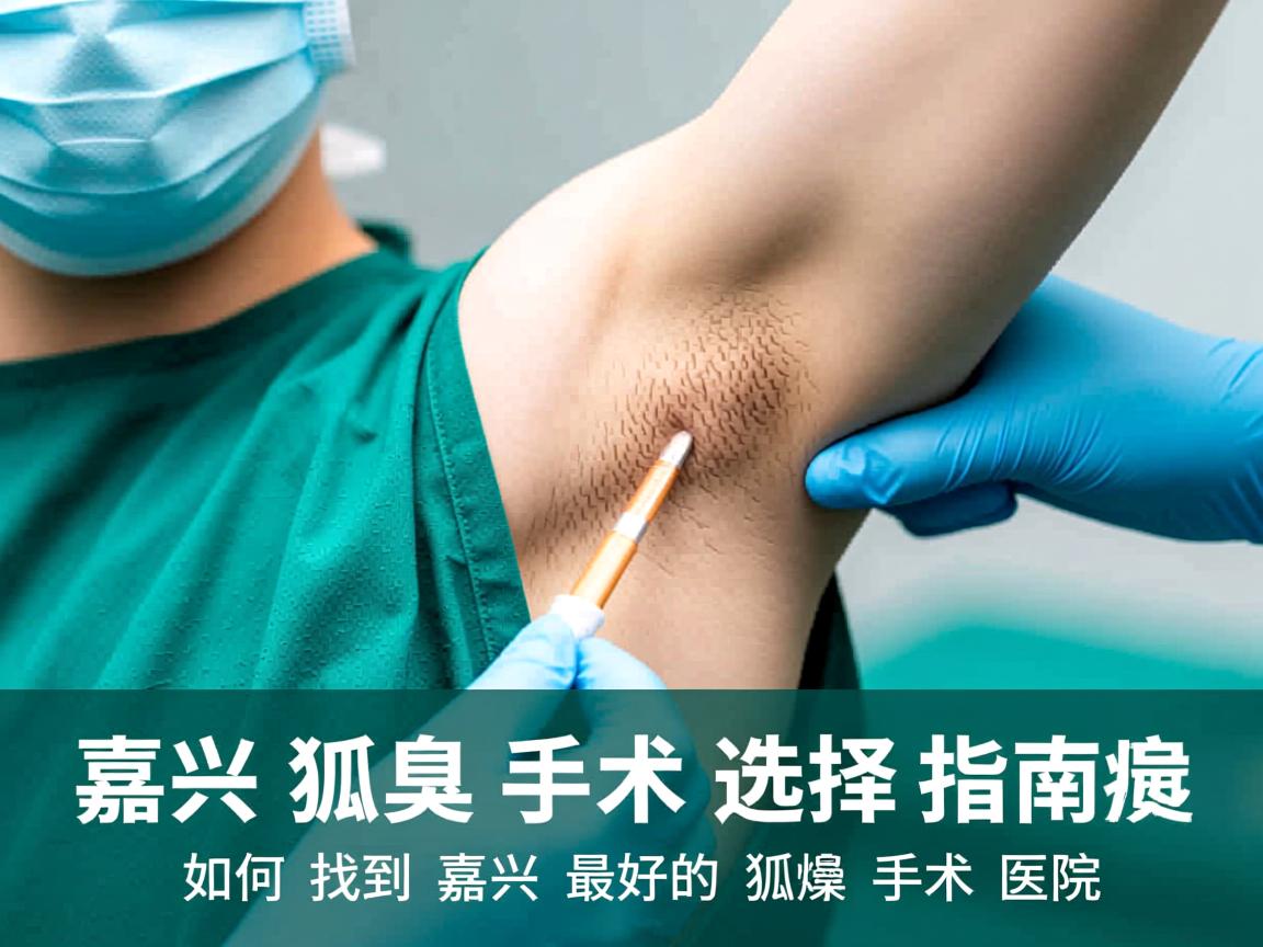 嘉兴狐臭手术选择指南，如何找到嘉兴最好的狐臭手术医院