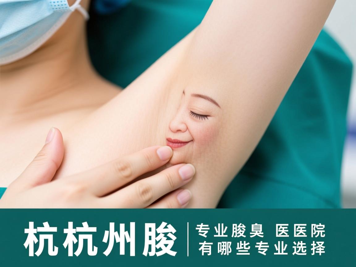 杭州腋秀解析，杭州专业腋臭医院有哪些专业选择