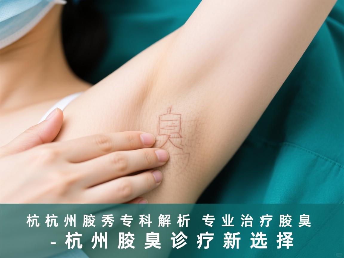 杭州腋秀专科解析，专业治疗腋臭，杭州腋臭诊疗新选择
