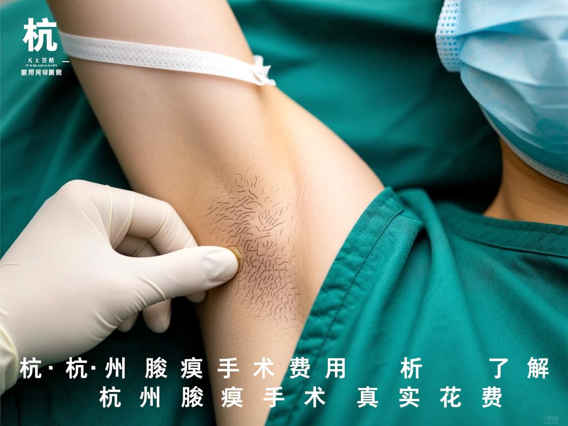 杭州腋臭手术费用解析，了解杭州腋臭手术的真实花费