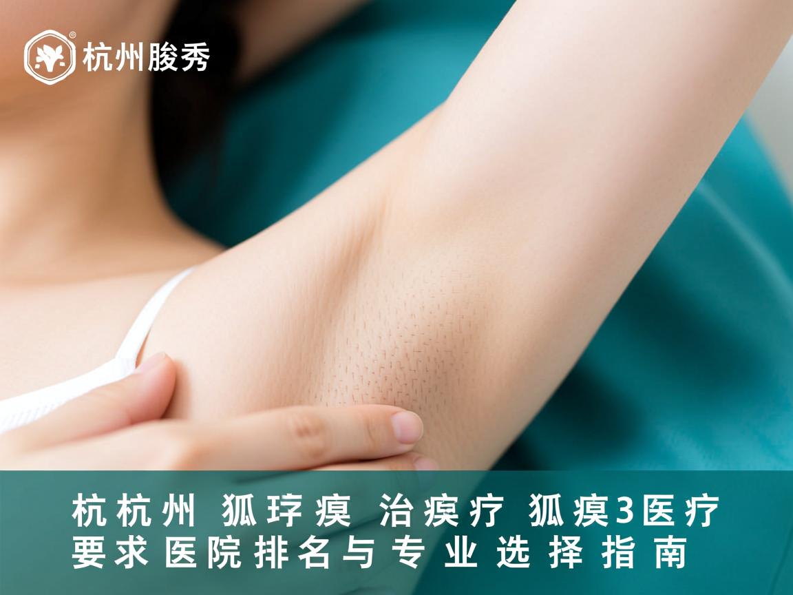 杭州腋秀解析，杭州狐臭治疗医院排名与专业选择指南