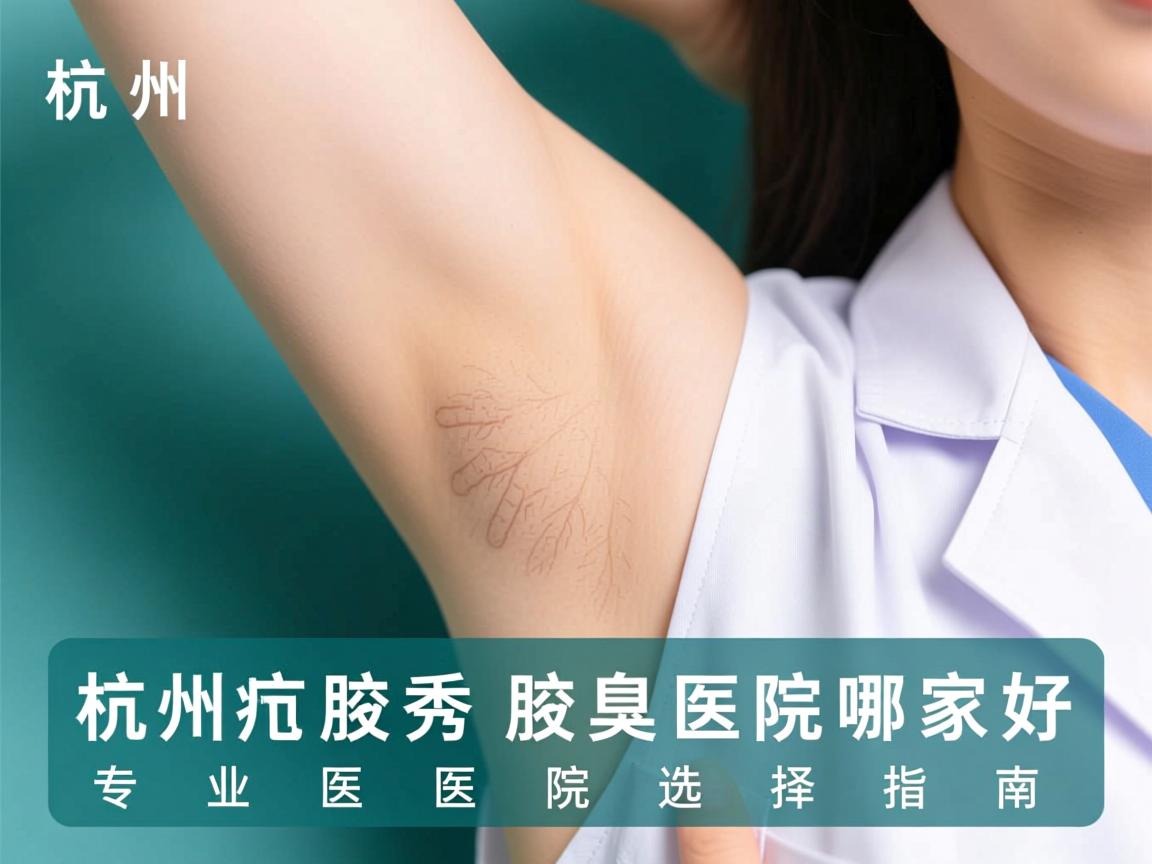 杭州腋秀解析，杭州腋臭医院哪家好，专业医院选择指南
