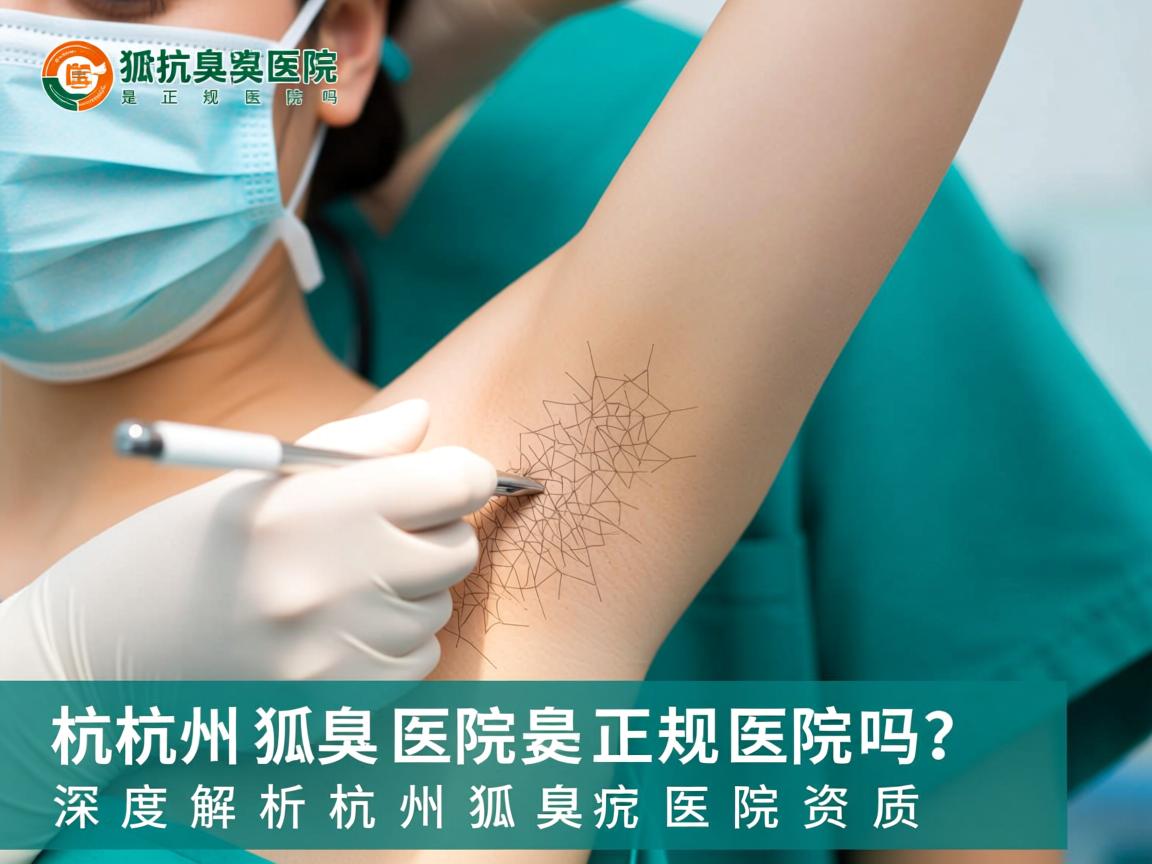 杭州狐臭医院是正规医院吗？深度解析杭州狐臭医院资质