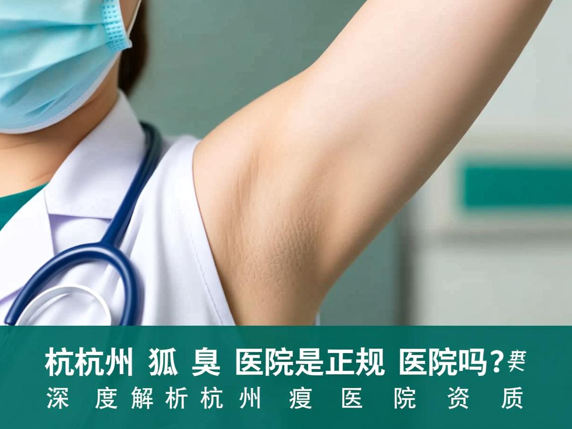 杭州狐臭医院是正规医院吗？深度解析杭州狐臭医院资质