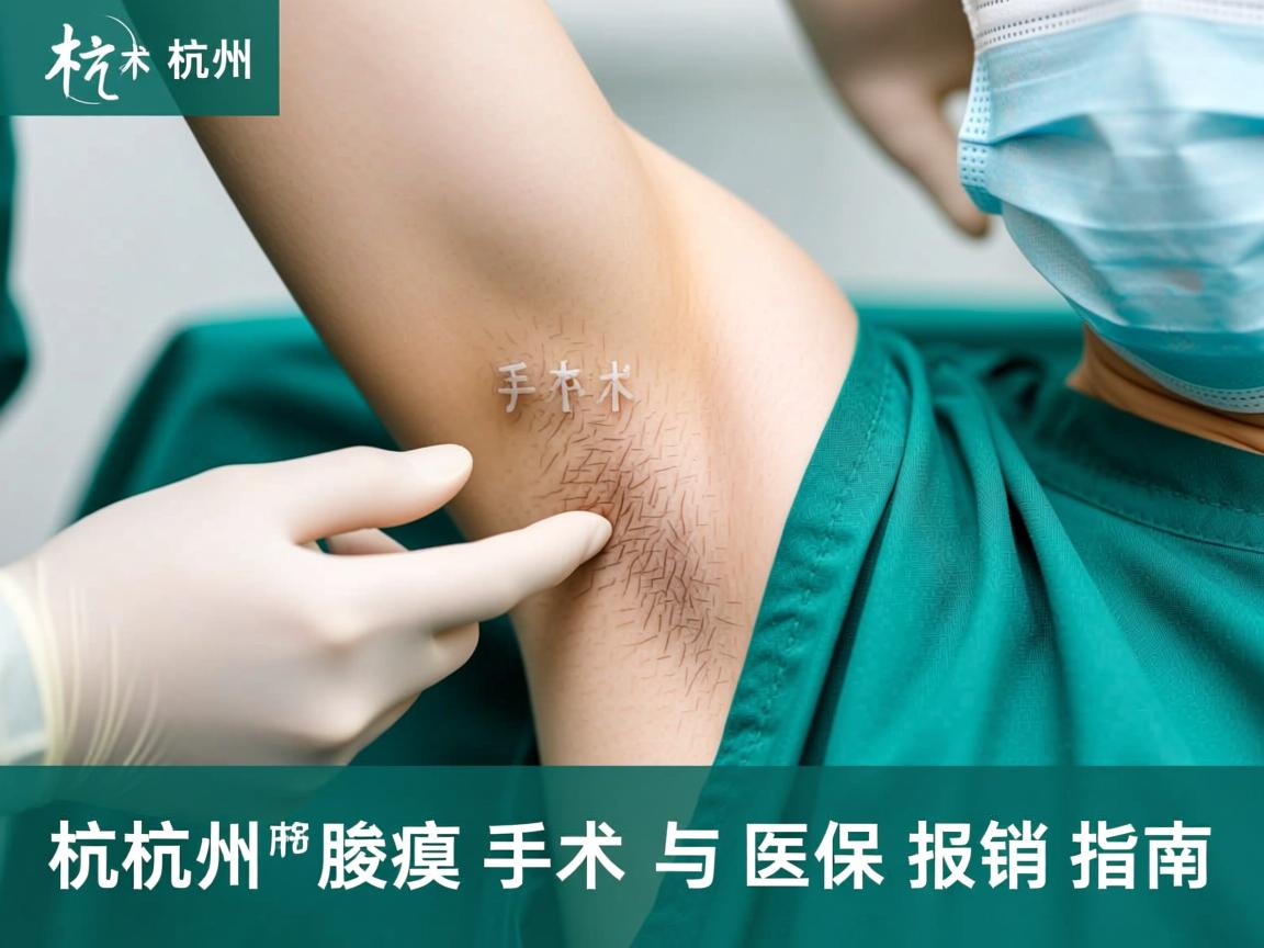 杭州腋臭手术解析，杭州腋臭手术与医保报销指南