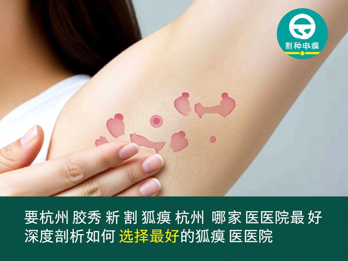 杭州腋秀解析，割狐臭杭州哪家医院最好，深度剖析如何选择最好的狐臭医院
