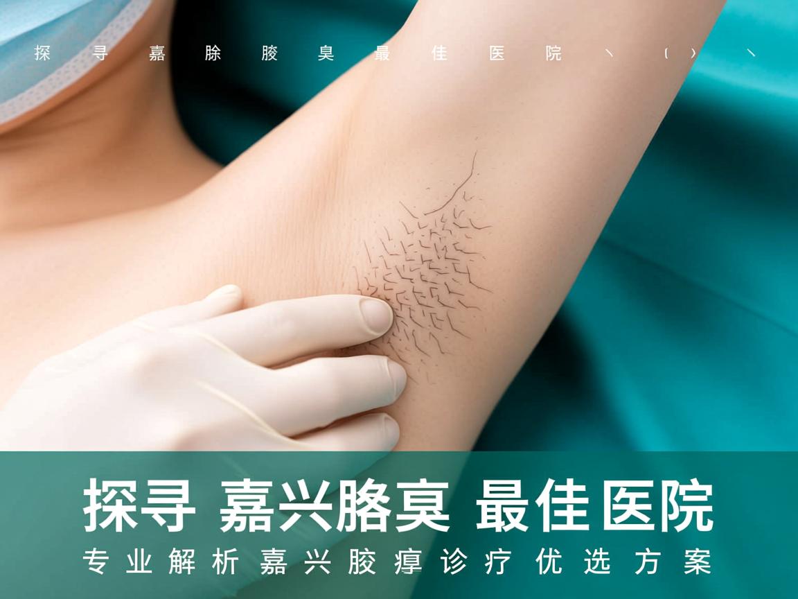 探寻嘉兴除腋臭最佳医院，专业解析嘉兴腋臭诊疗优选方案