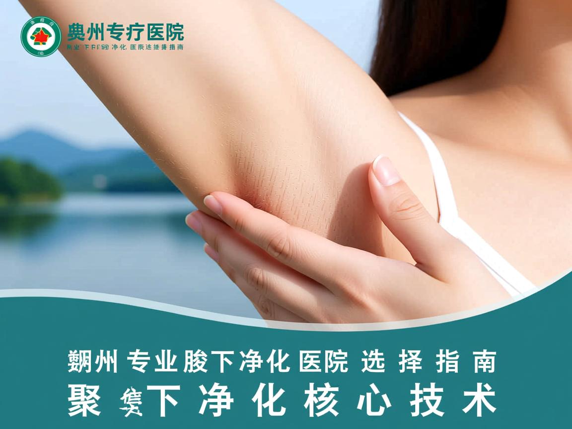 湖州专业腋下净化医院选择指南，聚焦腋下净化核心技术