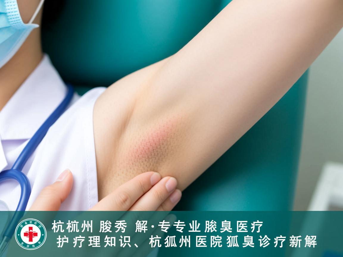 杭州腋秀解析，专业腋臭医疗护理知识，杭州医院狐臭诊疗新解