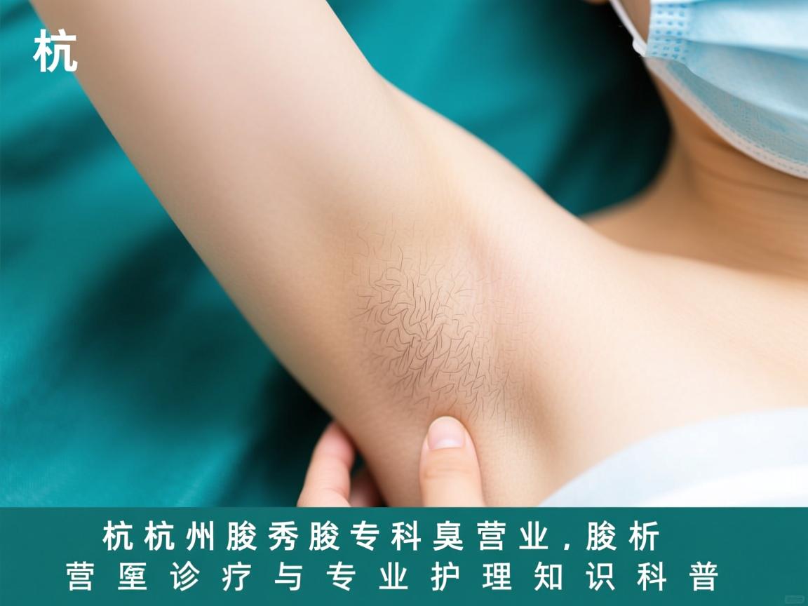 杭州腋秀腋臭专科营业解析，腋臭诊疗与专业护理知识科普