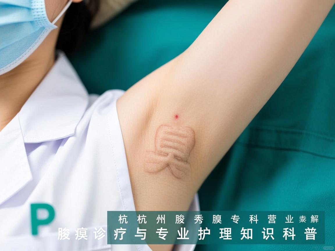 杭州腋秀腋臭专科营业解析，腋臭诊疗与专业护理知识科普