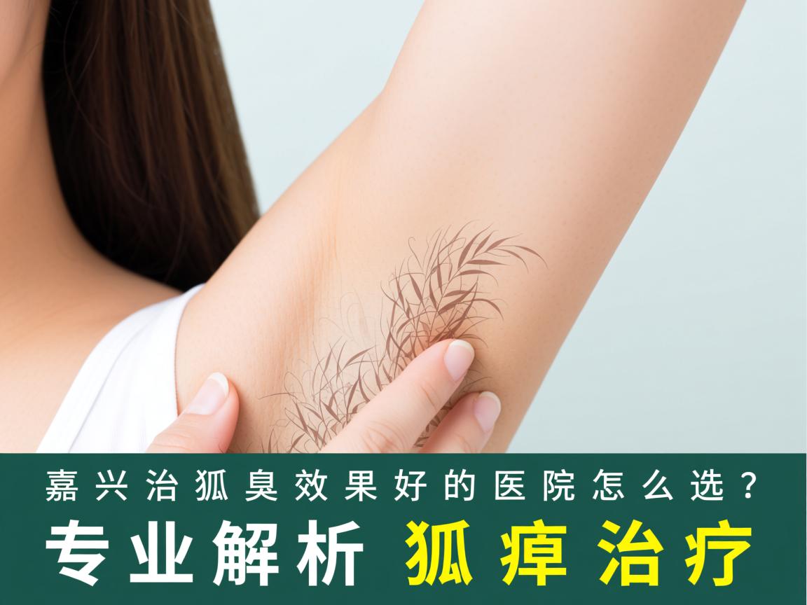 嘉兴治狐臭效果好的医院怎么选？专业解析狐臭治疗
