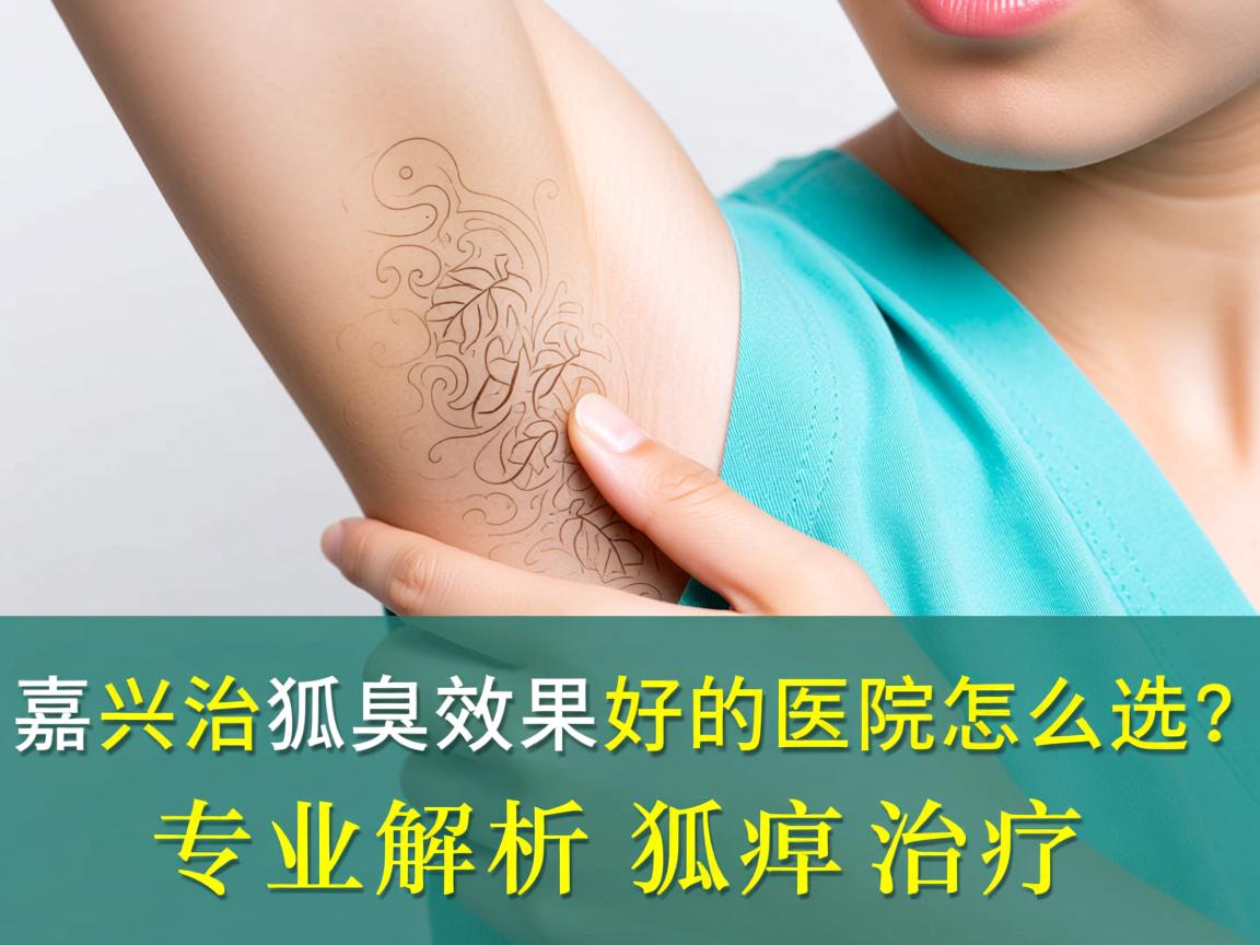 嘉兴治狐臭效果好的医院怎么选？专业解析狐臭治疗
