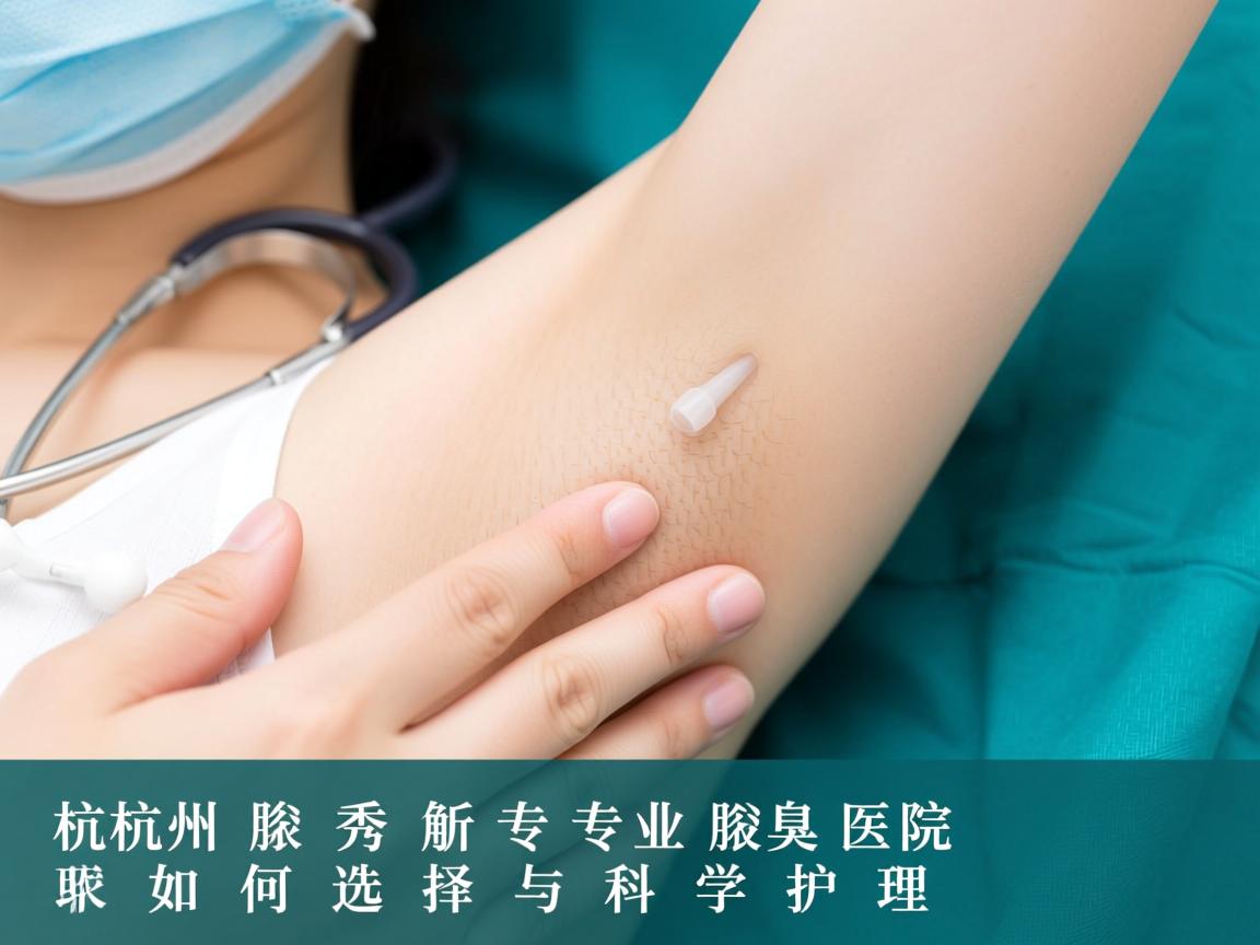 杭州腋秀解析，杭州专业腋臭医院如何选择与科学护理