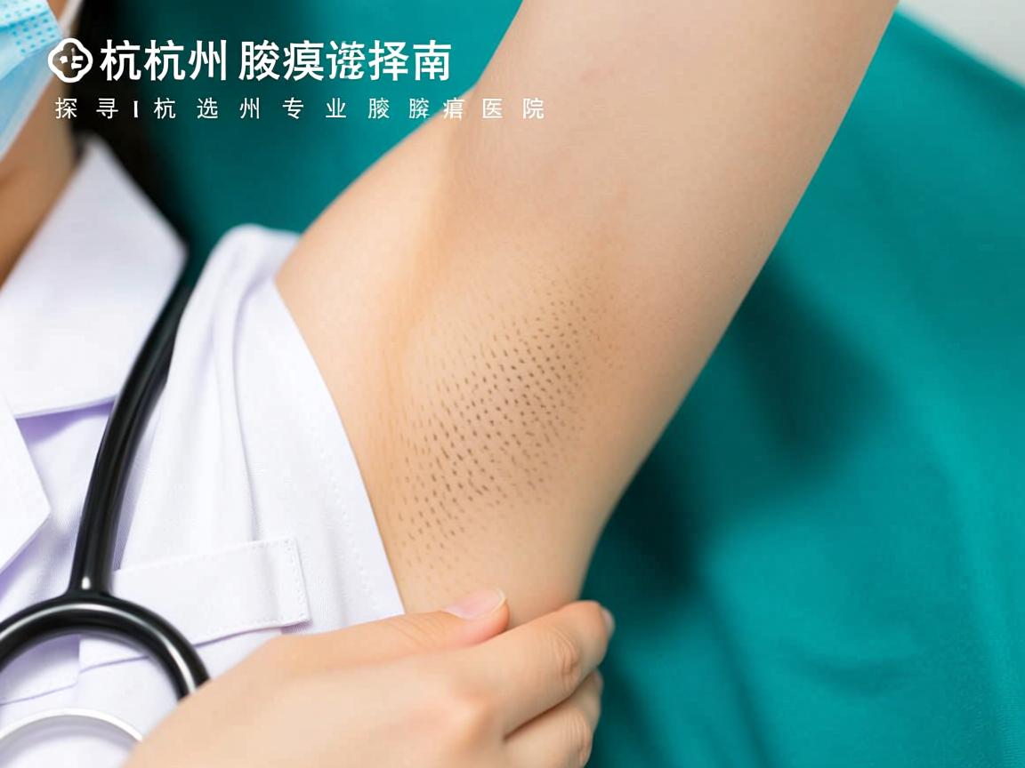 杭州腋臭诊疗选择指南，探寻杭州专业腋臭医院