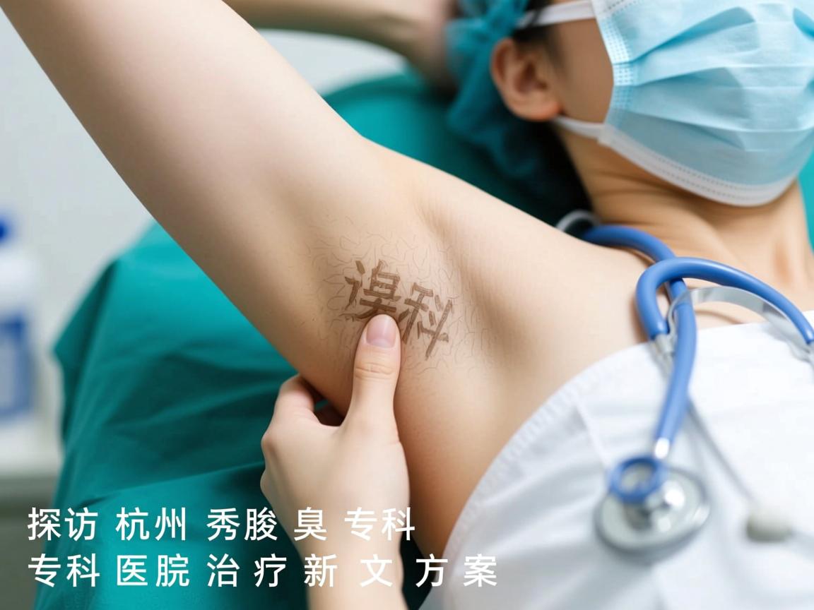 探访杭州腋秀腋臭专科，详解专科医院的腋臭治疗新方案
