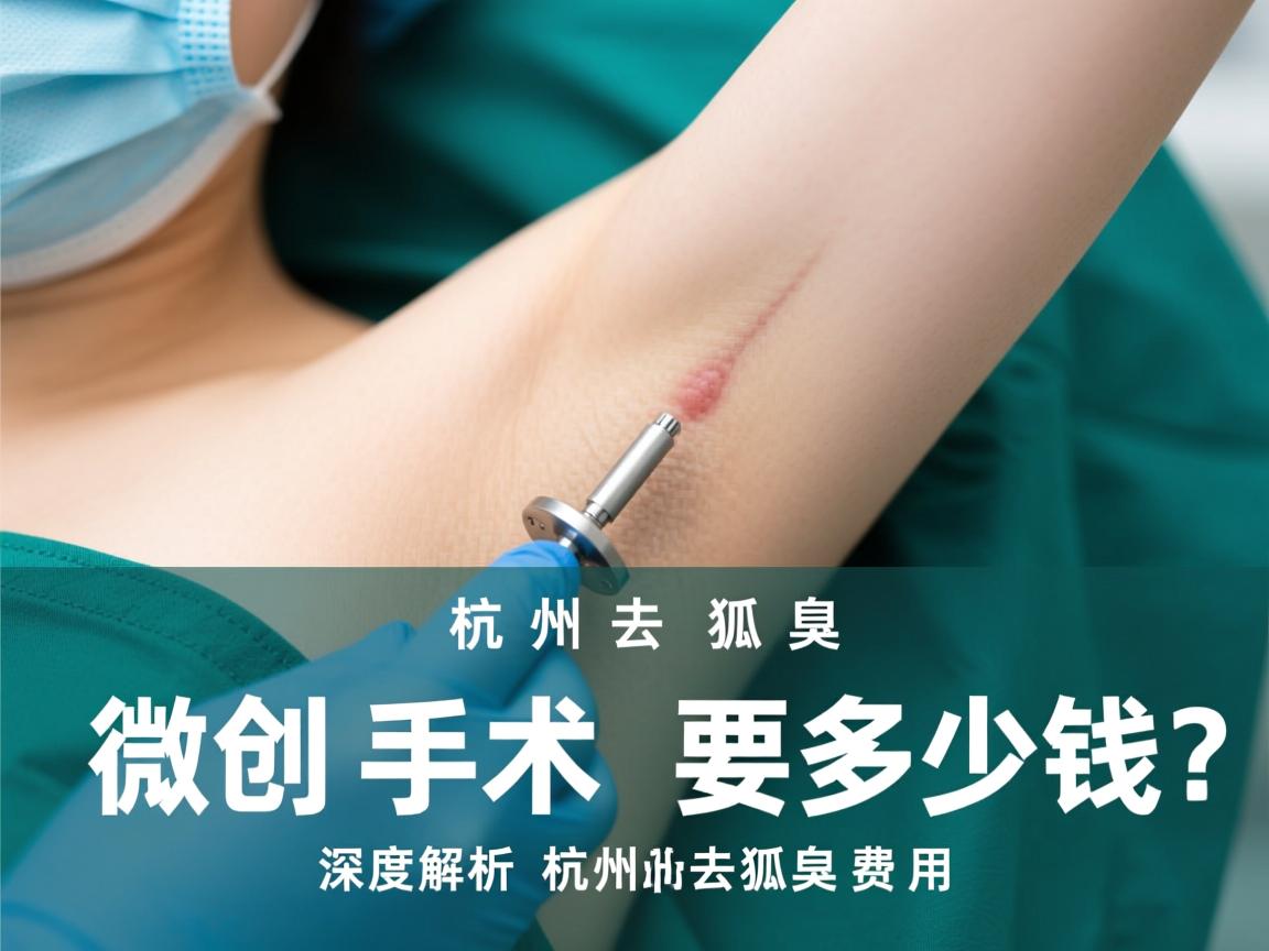 杭州去狐臭微创手术要多少钱？深度解析杭州去狐臭费用