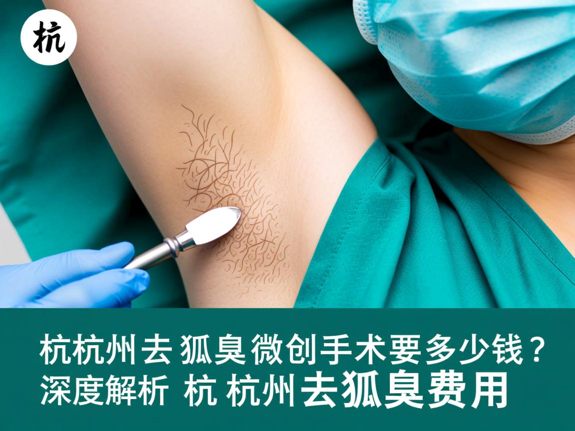 杭州去狐臭微创手术要多少钱？深度解析杭州去狐臭费用