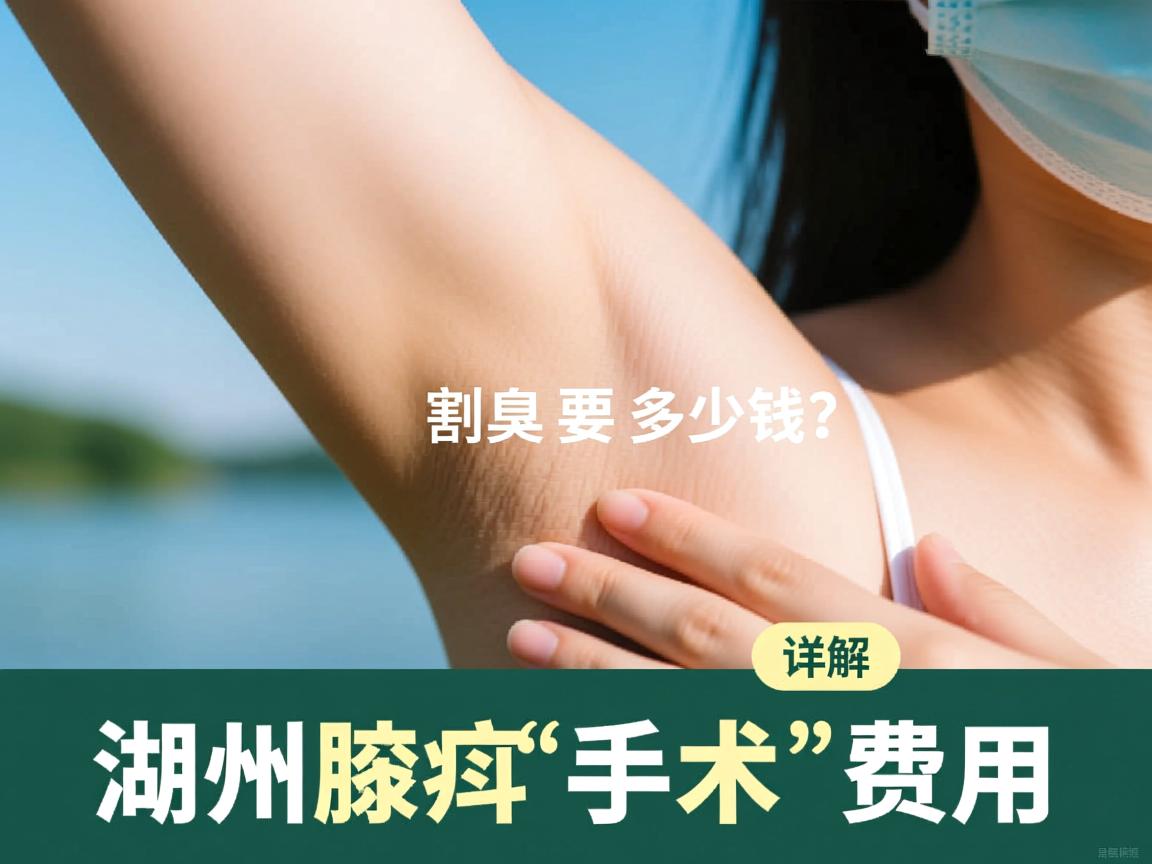 湖州割腋臭要多少钱？详解湖州腋臭手术费用