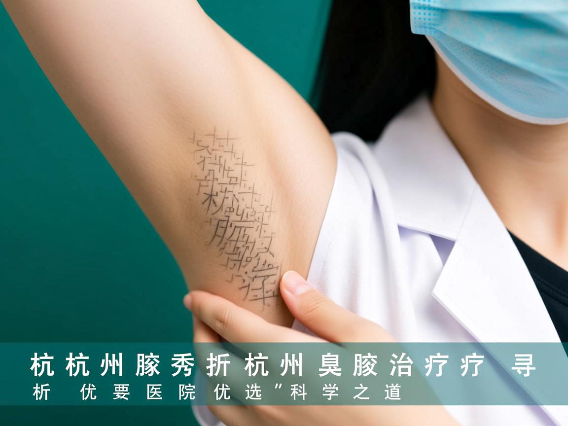 杭州腋秀解析，探寻杭州腋臭治疗优选医院的科学之道