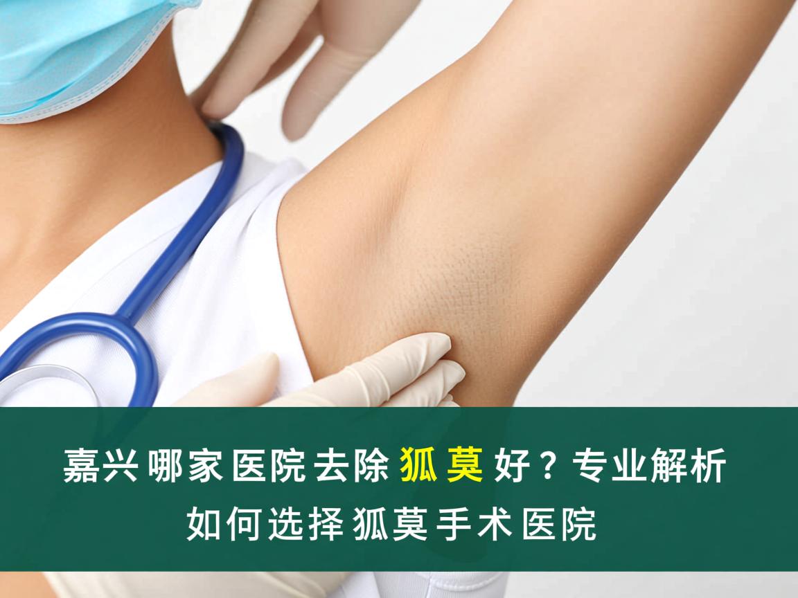 嘉兴哪家医院去除狐臭好？专业解析如何选择狐臭手术医院