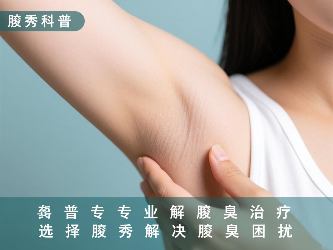 腋秀科普，专业解析腋臭治疗，选择腋秀解决腋臭困扰
