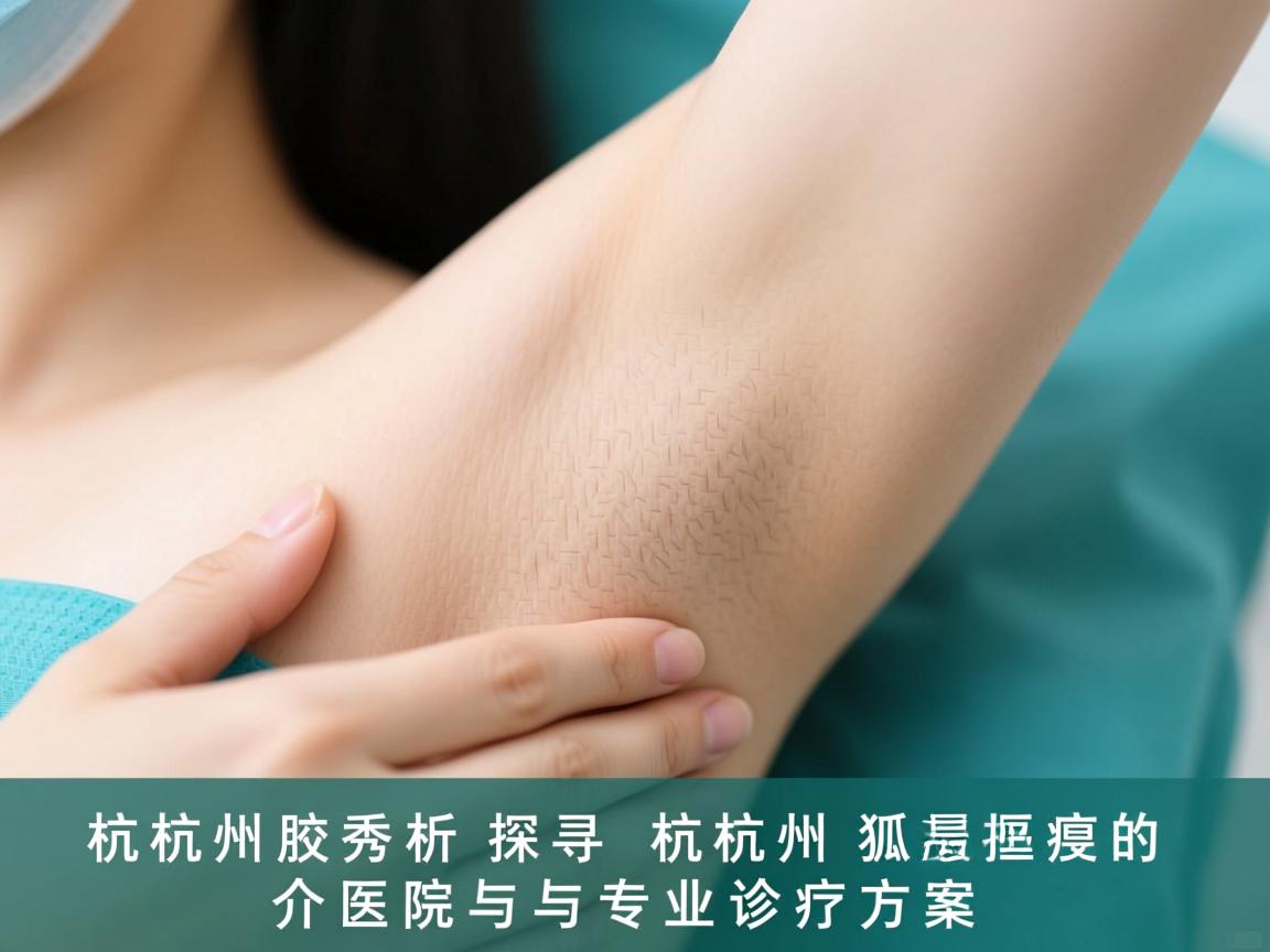 杭州腋秀解析,探寻杭州狐臭的最好医院与专业诊疗方案 杭州腋秀解析,探寻杭州狐臭的最好医院与专业诊疗方案