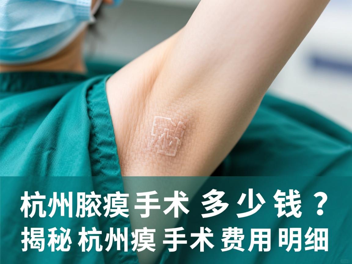 杭州腋臭手术多少钱？揭秘杭州腋臭手术费用明细