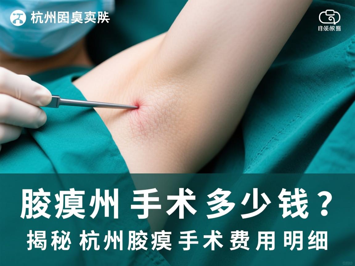 杭州腋臭手术多少钱？揭秘杭州腋臭手术费用明细