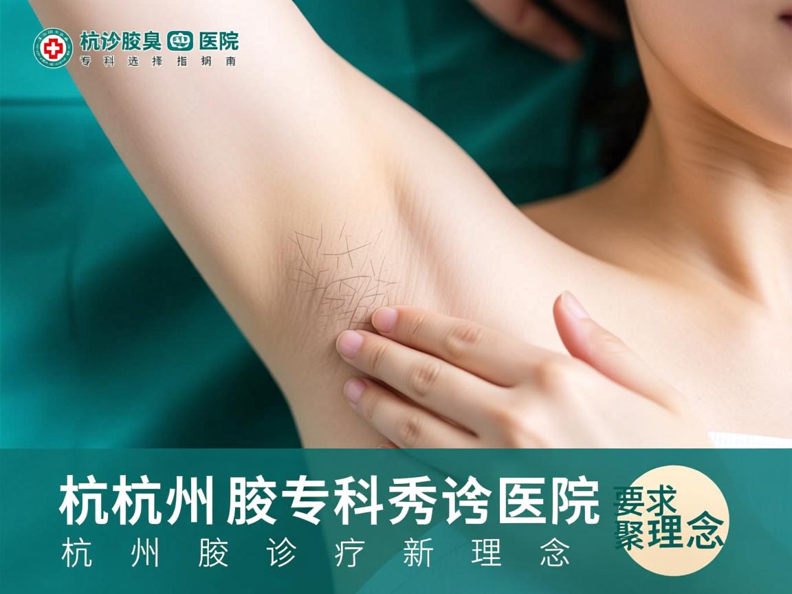 杭州腋臭专科医院选择指南,聚焦杭州腋秀诊疗新理念 杭州腋臭专科医院选择指南,聚焦杭州腋秀诊疗新理念