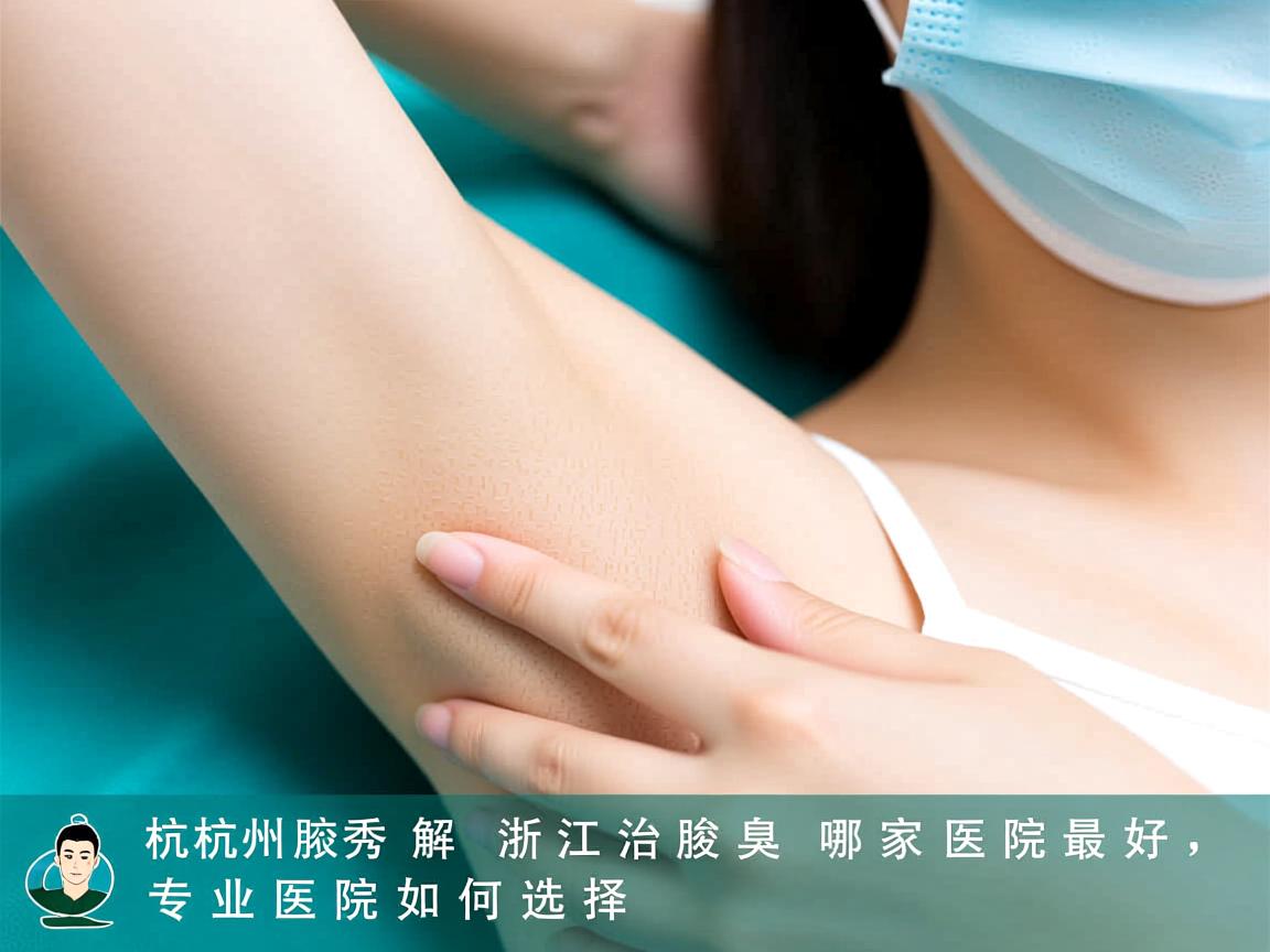 杭州腋秀解析，浙江治疗腋臭哪家医院最好，专业医院如何选择