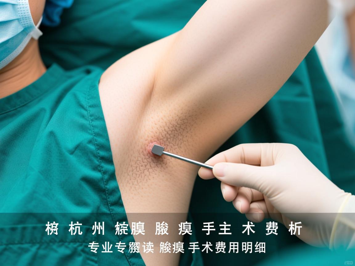 杭州腋臭手术费用解析，专业解读杭州腋臭手术费用明细