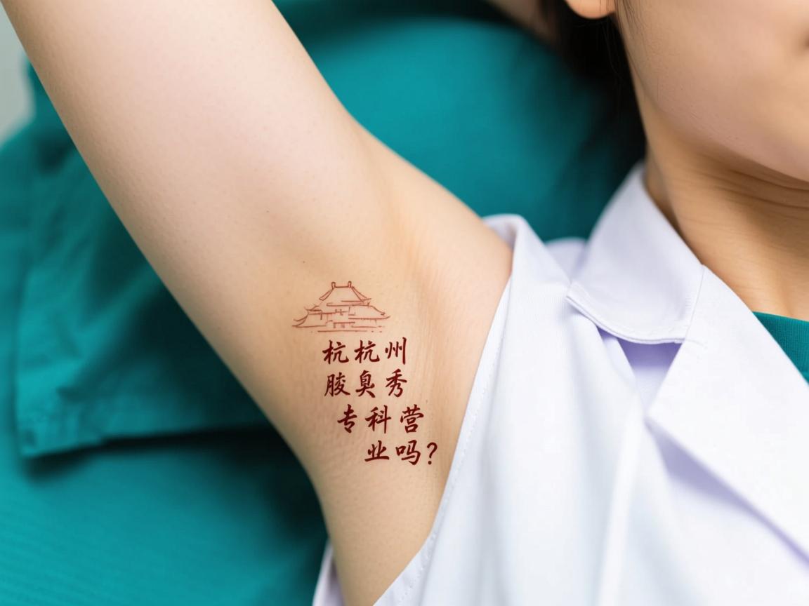 杭州腋秀腋臭专科营业吗?深度解析腋秀腋臭诊疗服务 杭州腋秀腋臭专科营业吗?深度解析腋秀腋臭诊疗服务
