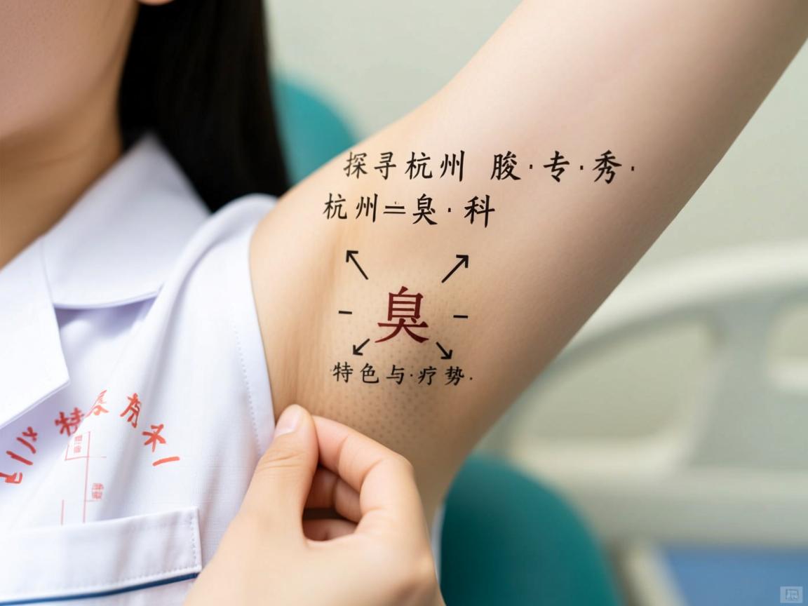 探寻杭州腋秀专科，解析杭州腋臭治疗的特色与优势