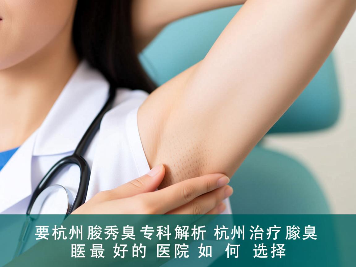 杭州腋秀腋臭专科解析,杭州治疗腋臭最好的医院如何选择 杭州腋秀腋臭专科解析,杭州治疗腋臭最好的医院如何选择