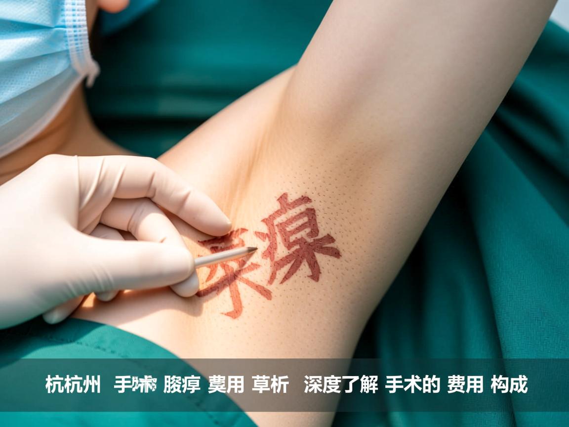 杭州腋臭手术费用解析，深度了解腋臭手术的费用构成