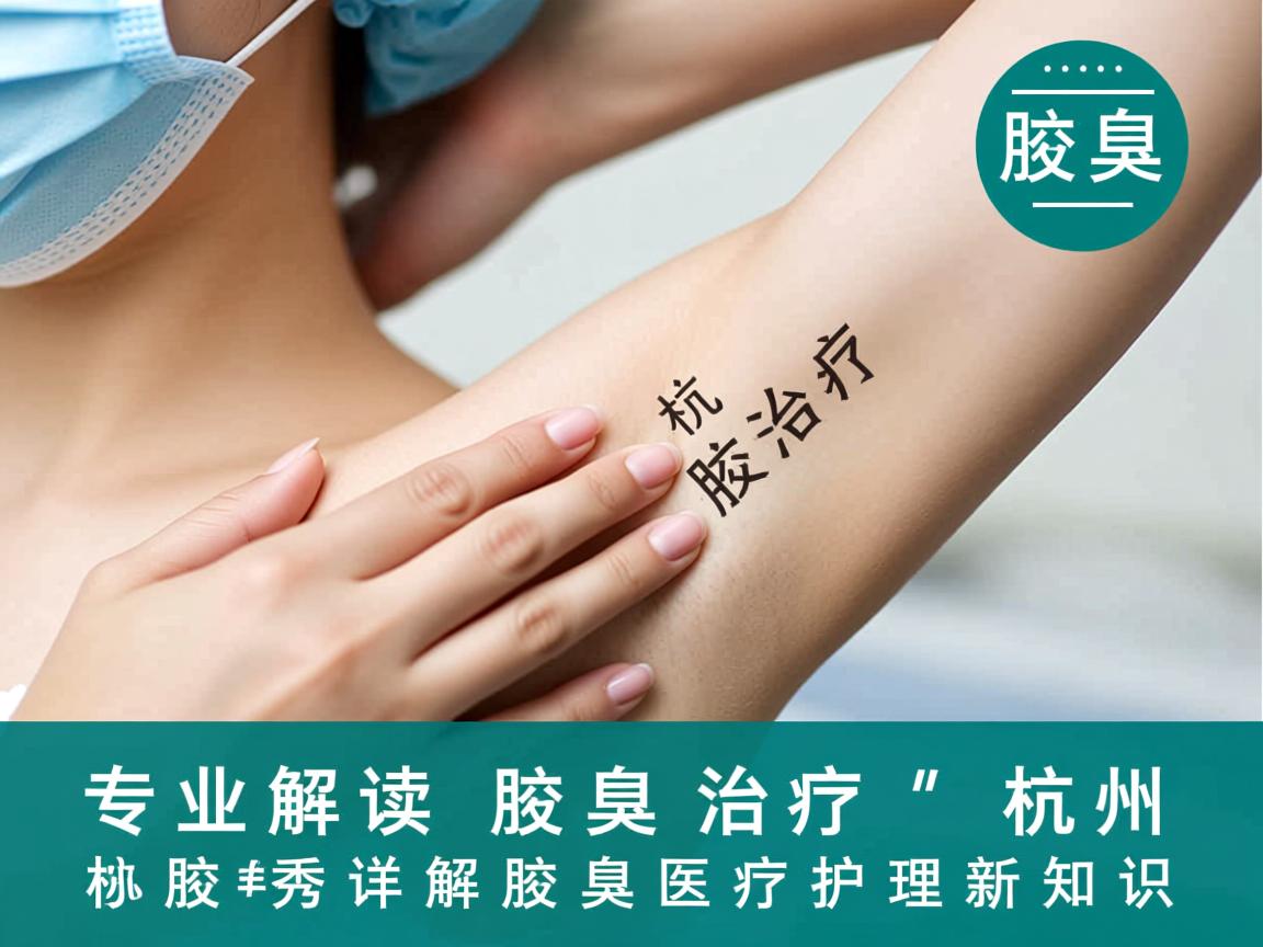 专业解读腋臭治疗，杭州腋秀详解腋臭医疗护理新知识