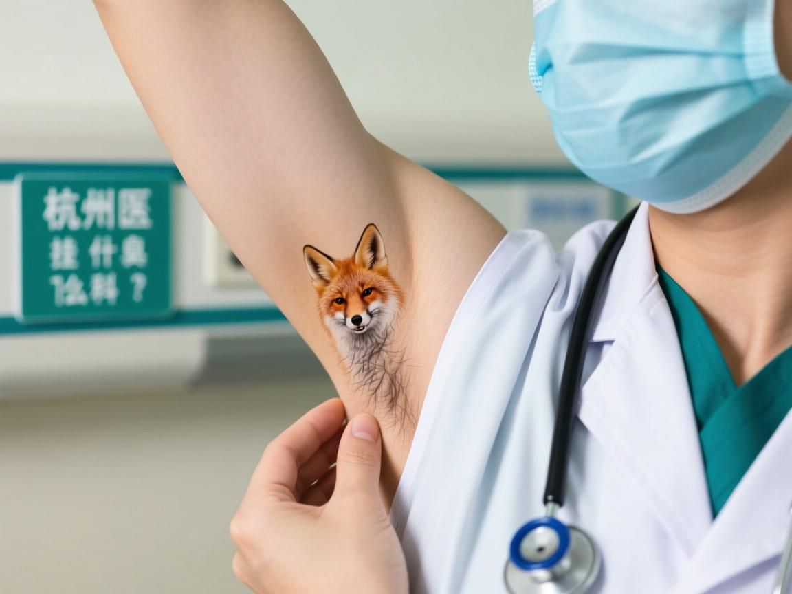 杭州狐臭医院挂什么科？详解狐臭诊疗的正确科室选择