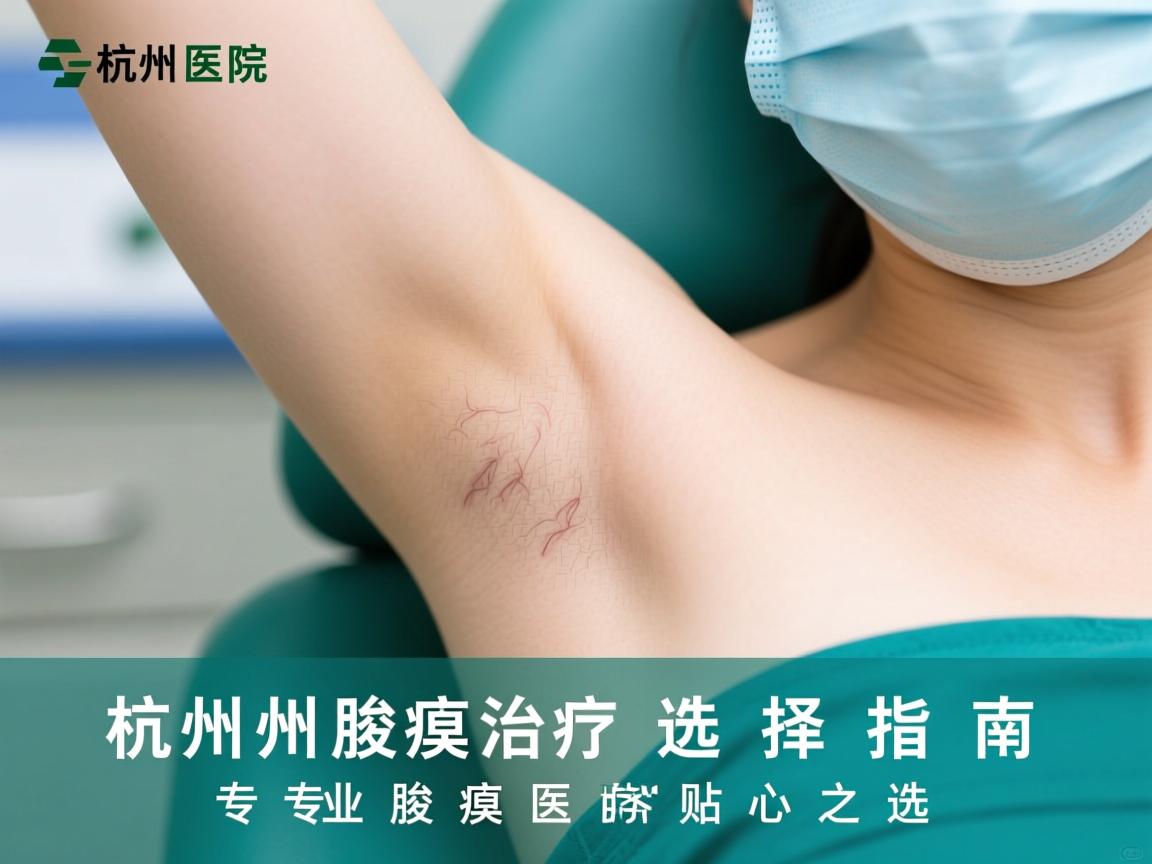 杭州腋臭治疗医院选择指南，专业腋臭医疗的贴心之选