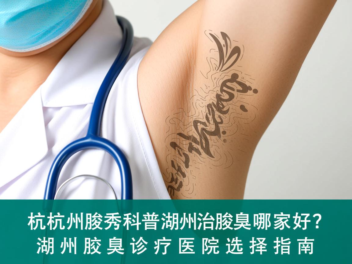 杭州腋秀科普，湖州治腋臭哪家好？湖州腋臭诊疗医院选择指南