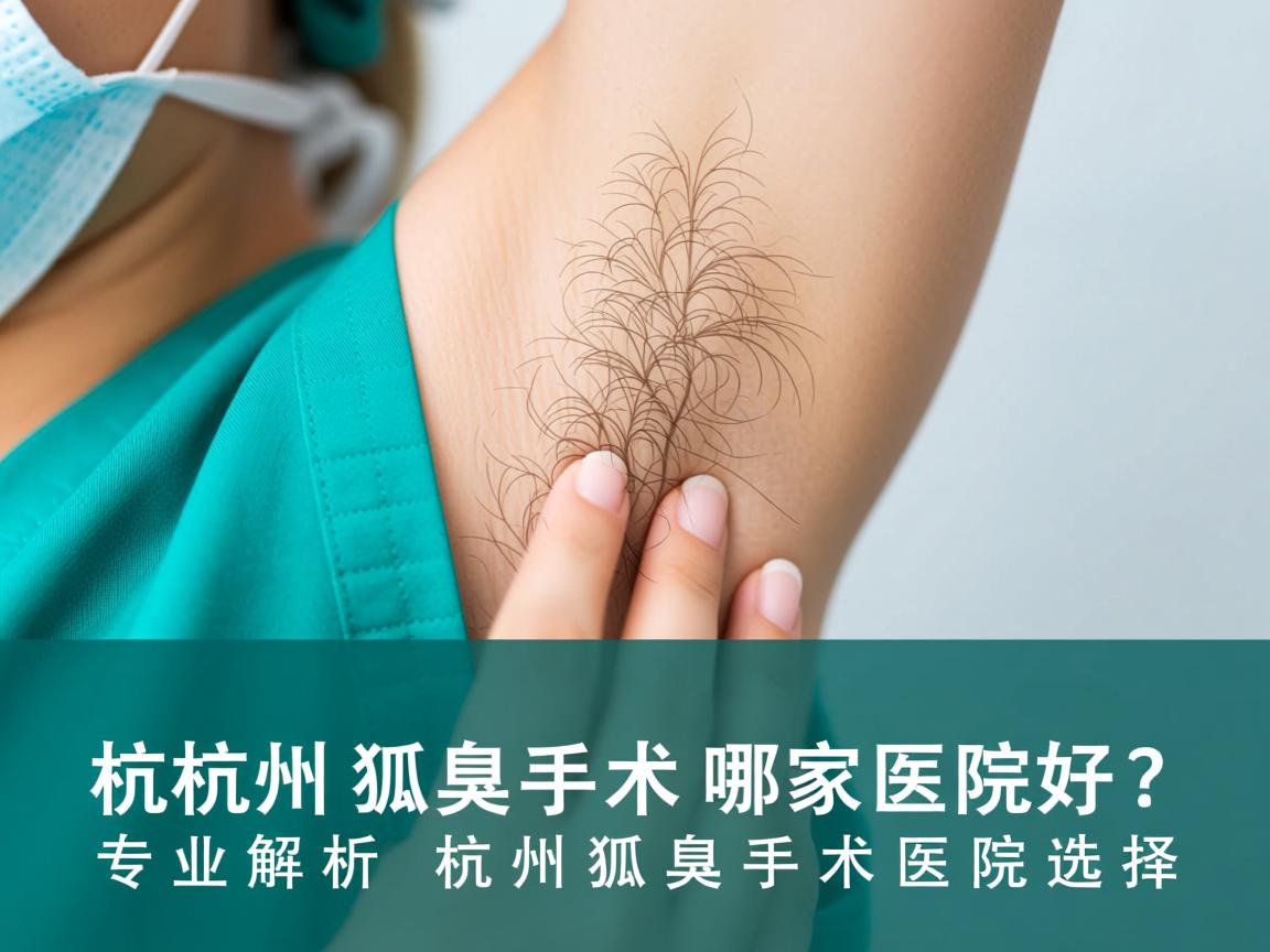 杭州狐臭手术哪家医院好?专业解析杭州狐臭手术医院选择 杭州狐臭手术哪家医院好?专业解析杭州狐臭手术医院选择
