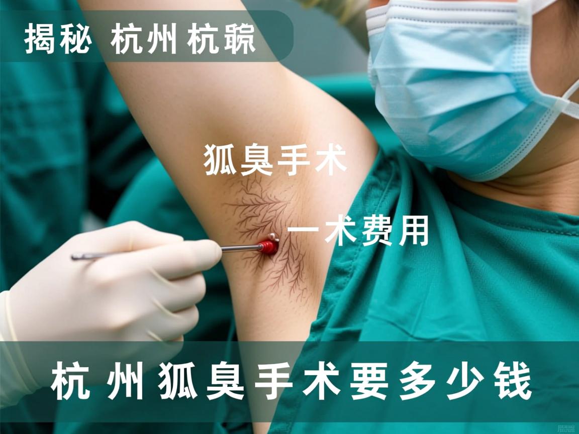 揭秘杭州狐臭手术费用，详解杭州狐臭手术要多少钱