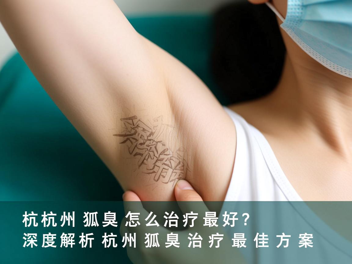 杭州狐臭怎么治疗最好？深度解析杭州狐臭治疗最佳方案