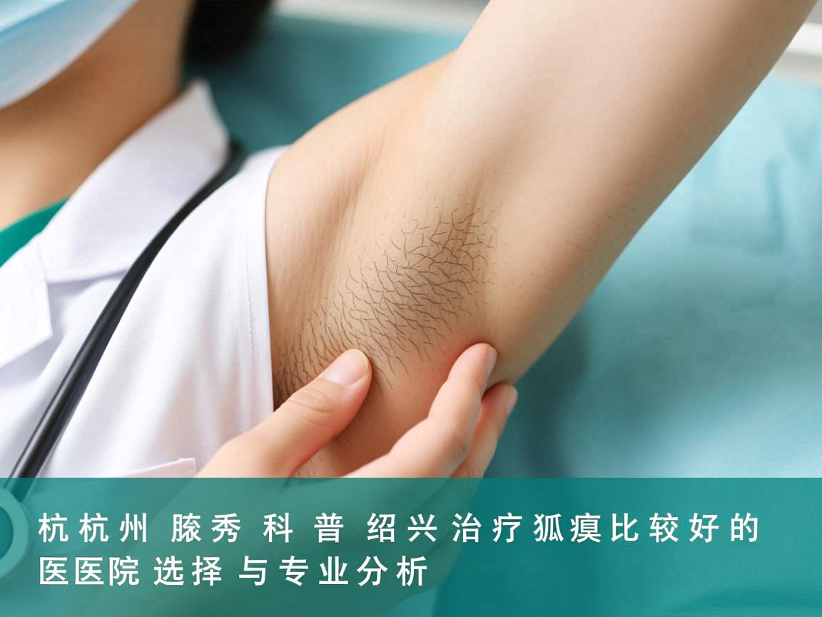 杭州腋秀科普,绍兴治疗狐臭比较好的医院选择与专业分析 杭州腋秀科普,绍兴治疗狐臭比较好的医院选择与专业分析