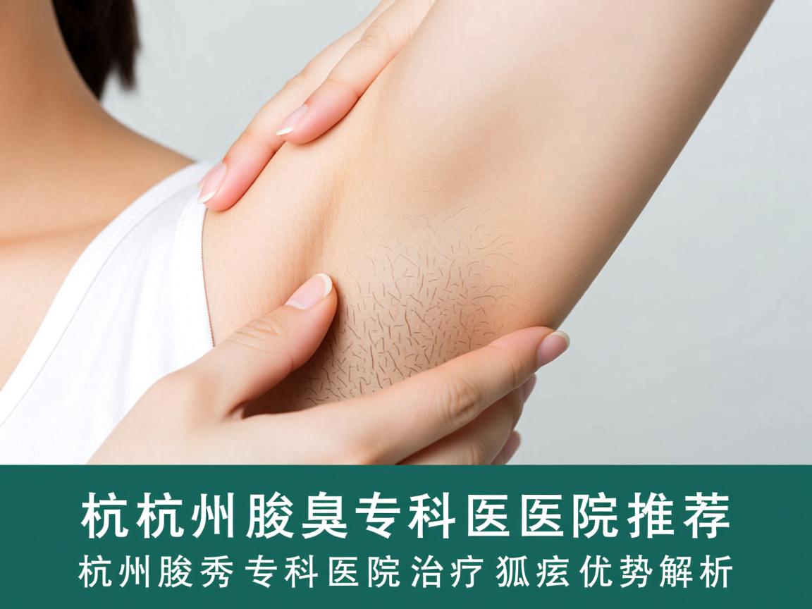 杭州腋臭专科医院推荐，杭州腋秀专科医院治疗狐臭优势解析