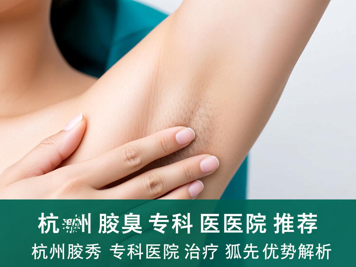 杭州腋臭专科医院推荐，杭州腋秀专科医院治疗狐臭优势解析