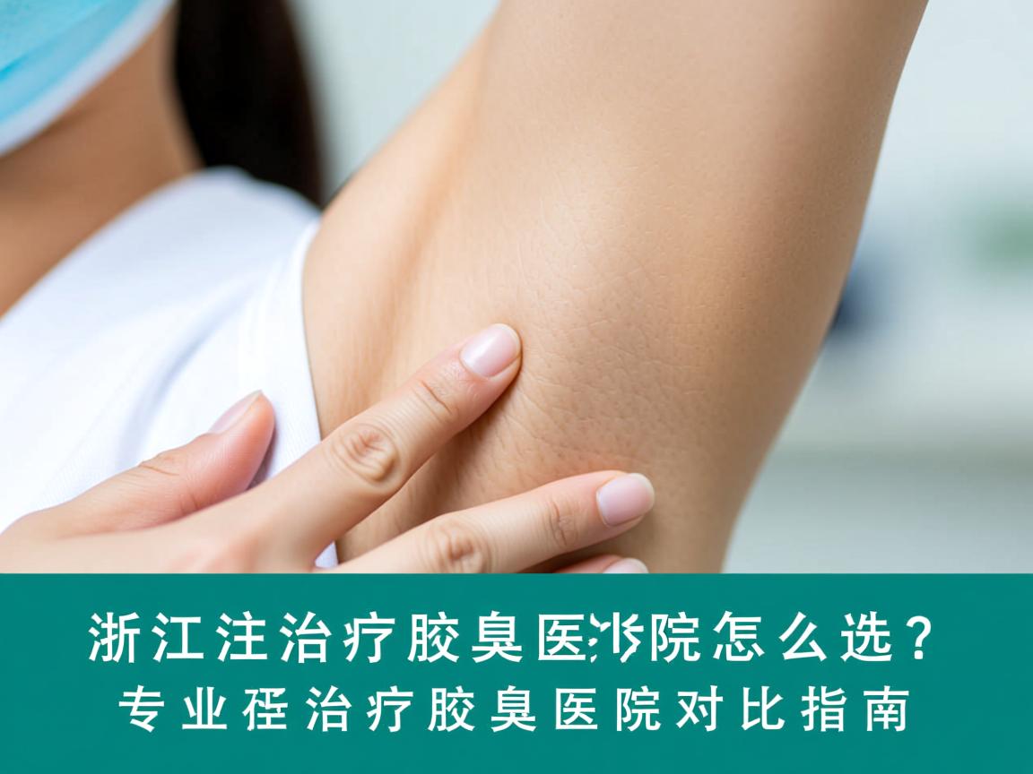 浙江治疗腋臭医院怎么选？专业治疗腋臭的医院对比指南