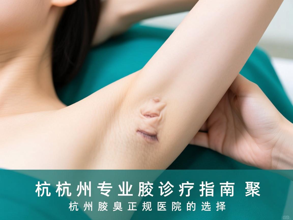 杭州专业腋臭诊疗指南，聚焦杭州腋臭正规医院的选择