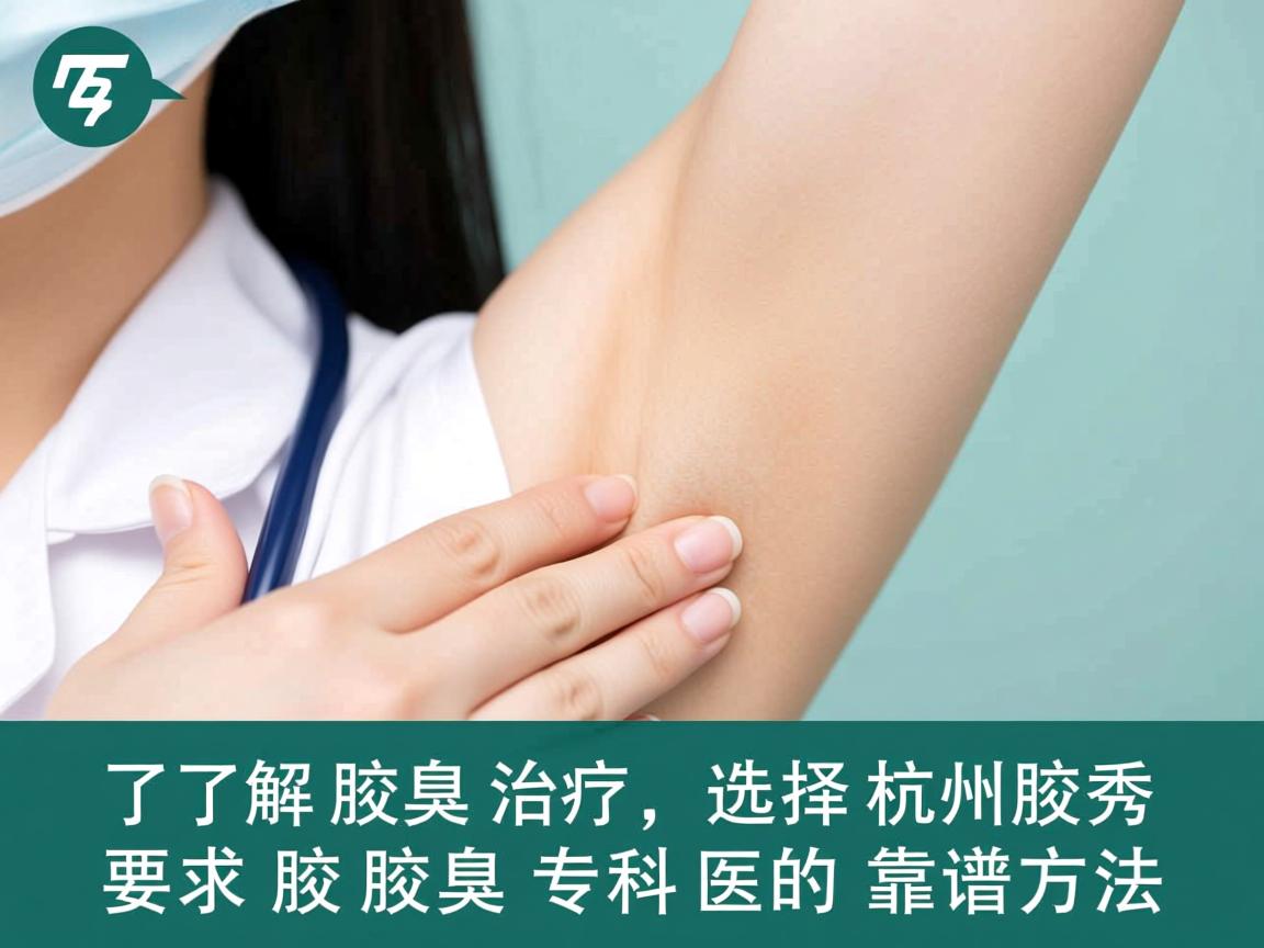 了解腋臭治疗,选择杭州腋秀腋臭专科的靠谱方法 了解腋臭治疗,选择杭州腋秀腋臭专科的靠谱方法
